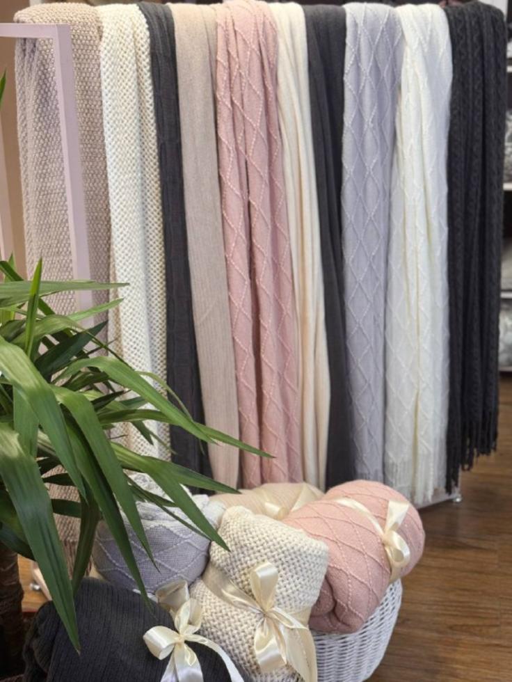 Покрывало/плед JULIA