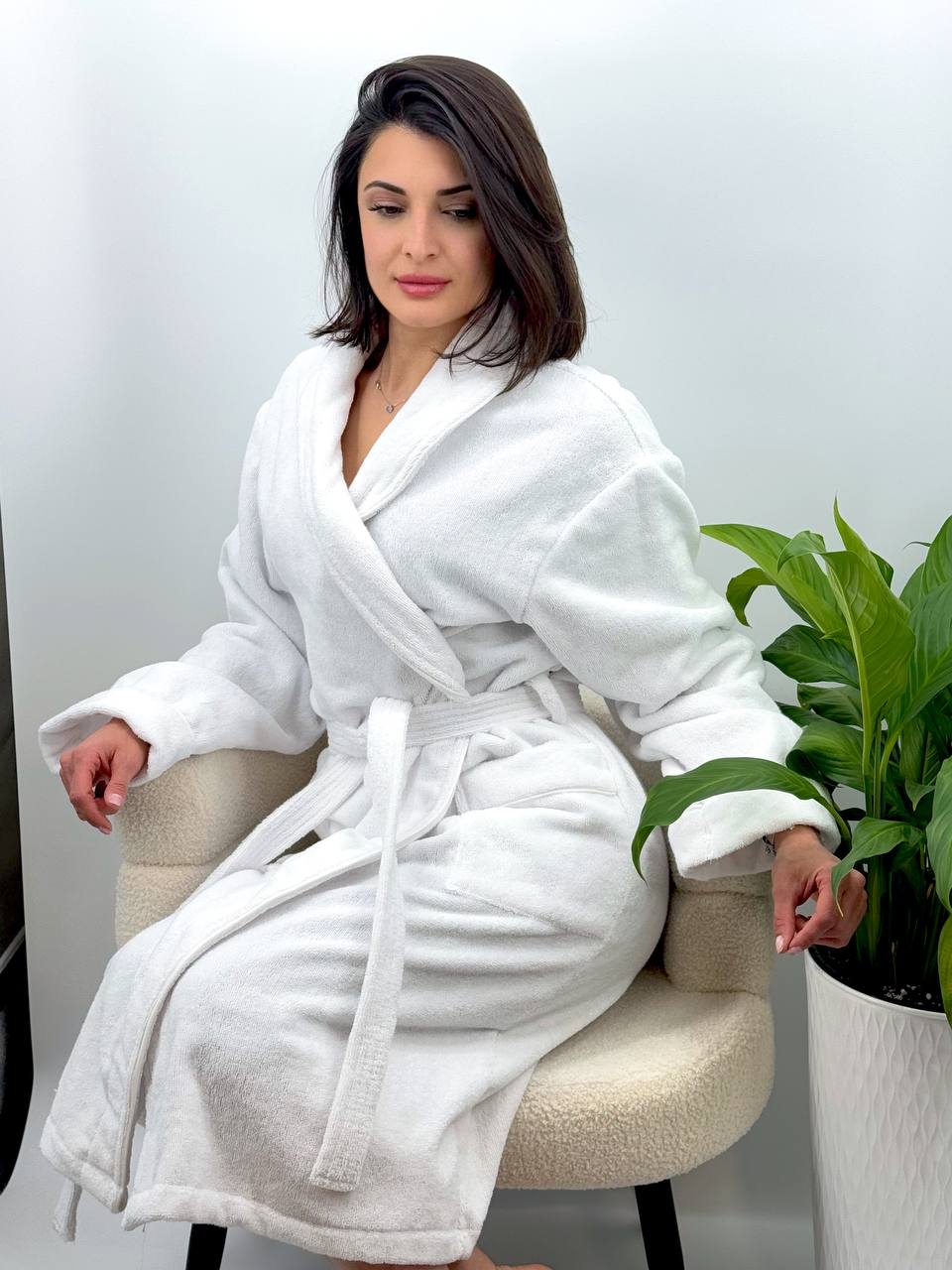 Халат махровый